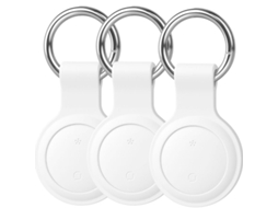 Pack 3x Localizador Global Sem Mensalidade | Rastreador Para Bolsas, Mochilas E Porta‑chaves| Android | Branco