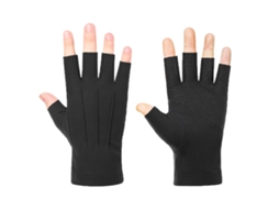 Luvas Sem Dedos Leves Masculinas Anti-uv, Para Caminhada, Condução E Ciclismo