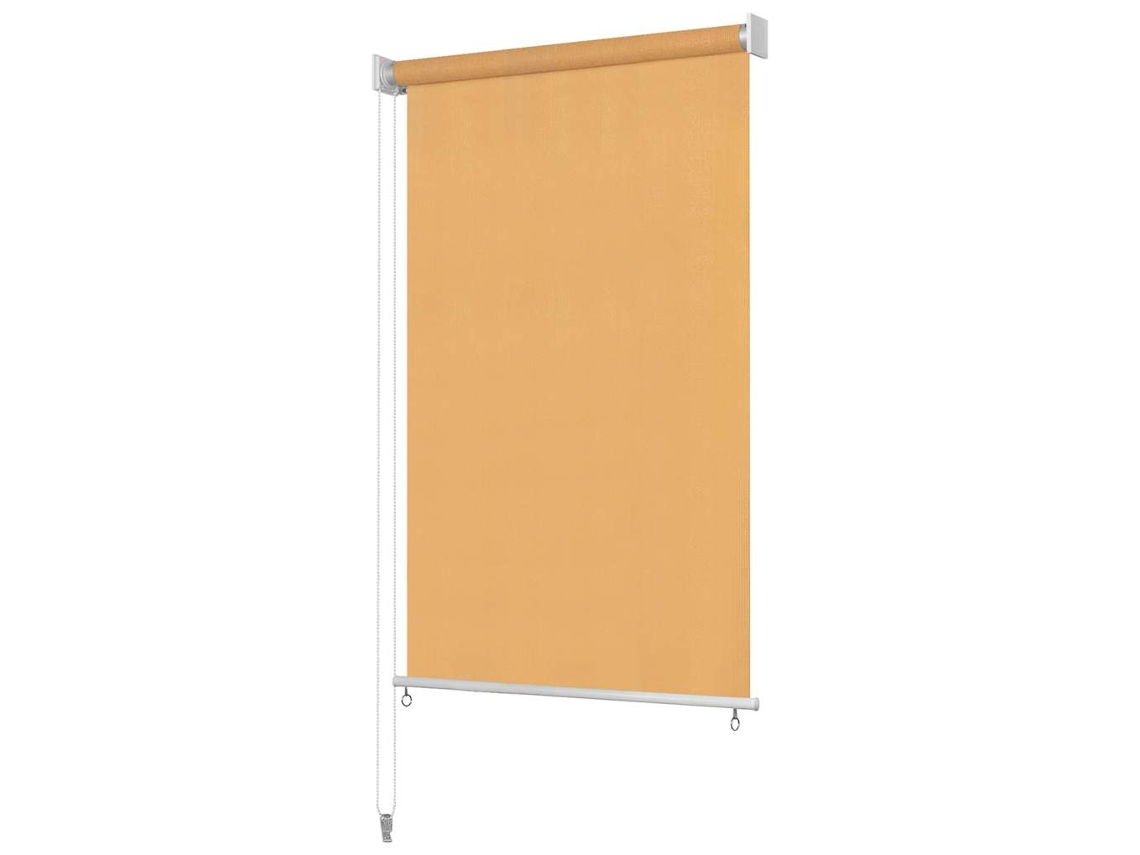 Vidaxl Estore De Rolo Para Exterior 85 (l) X 140 (a) Cm Bege