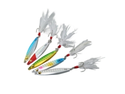 Lure (blood Groove Hook, Freshwater And Saltwater Fishing) Five-piece Set 10g Ima Jigging Lure For Zander And Bass