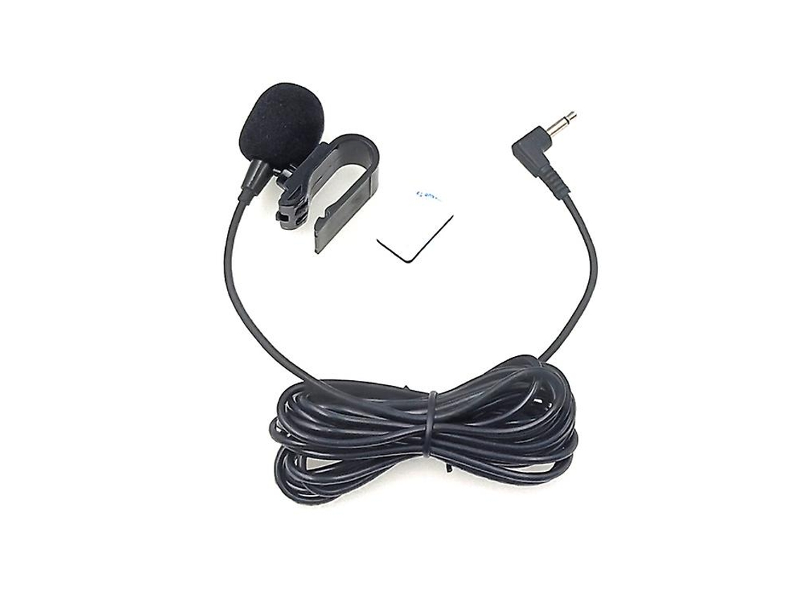 Microfone De Lapela Zj025mr 3m Arc Com Conector 3, 5 Mm E Encaixe Adesivo Aquaforge