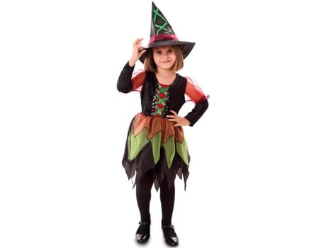 Fato de Bebé  Bruxinha Com Véus (Tam: 2 a 3 Anos)