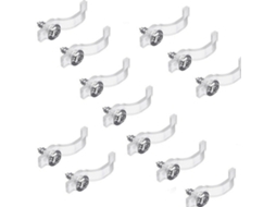 2026 100 Peças de Suportes de Montagem para Fitas Led 3528/5050 Clips de Montagem