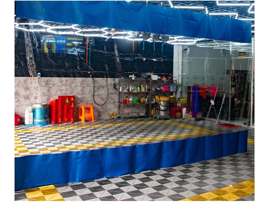 Tela De Privacidade, Guojun, , Material Alta Qualidade, Resistente Ao Vento, Aos Raios Uv, Azul