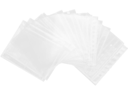 20 Pcs Pochettes Foto Transparentes Páginas De Recarga Para Proteção De Álbum Foto Trous Para Classeur À