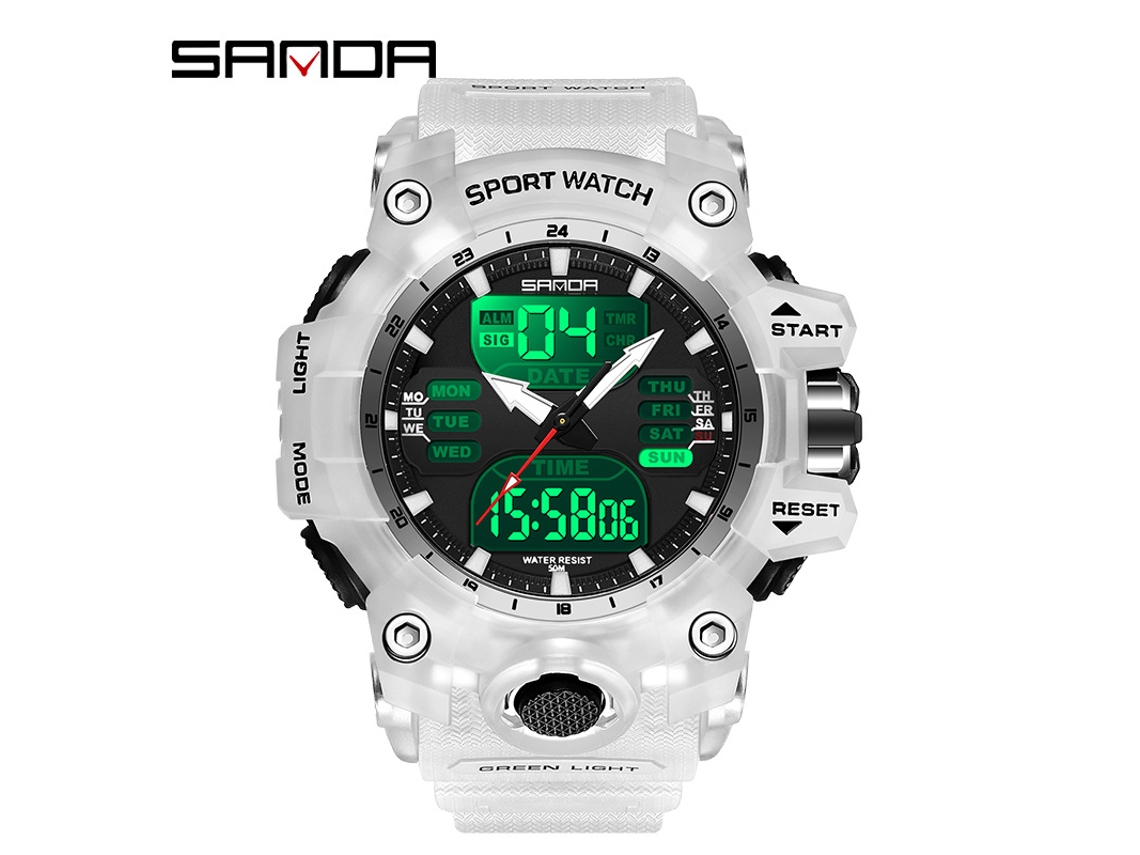 Relógio MDUG esportivo multifuncional luminoso, moderno, elegante