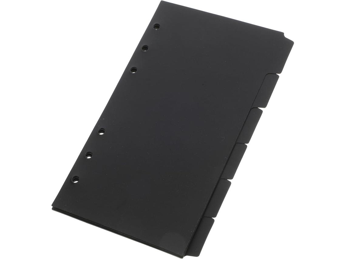 Mini Fichário Transparente De Pvc Com 3 Argolas, Tamanho Pequeno, Ideal Para Escritório E Escola.