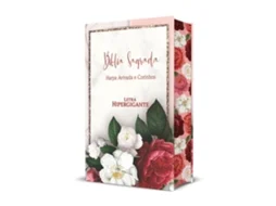 Livro Biblia Rc Hipergigante Com Harpa Capa Dura Flores Realista Ebenezer De Diversos (português Do Brasil)