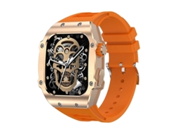 Smartwatch com Bluetooth, chamadas, design à prova d'água, monitoramento de oxigênio no sangue, pressão arterial e frequência cardíaca. Bestvite