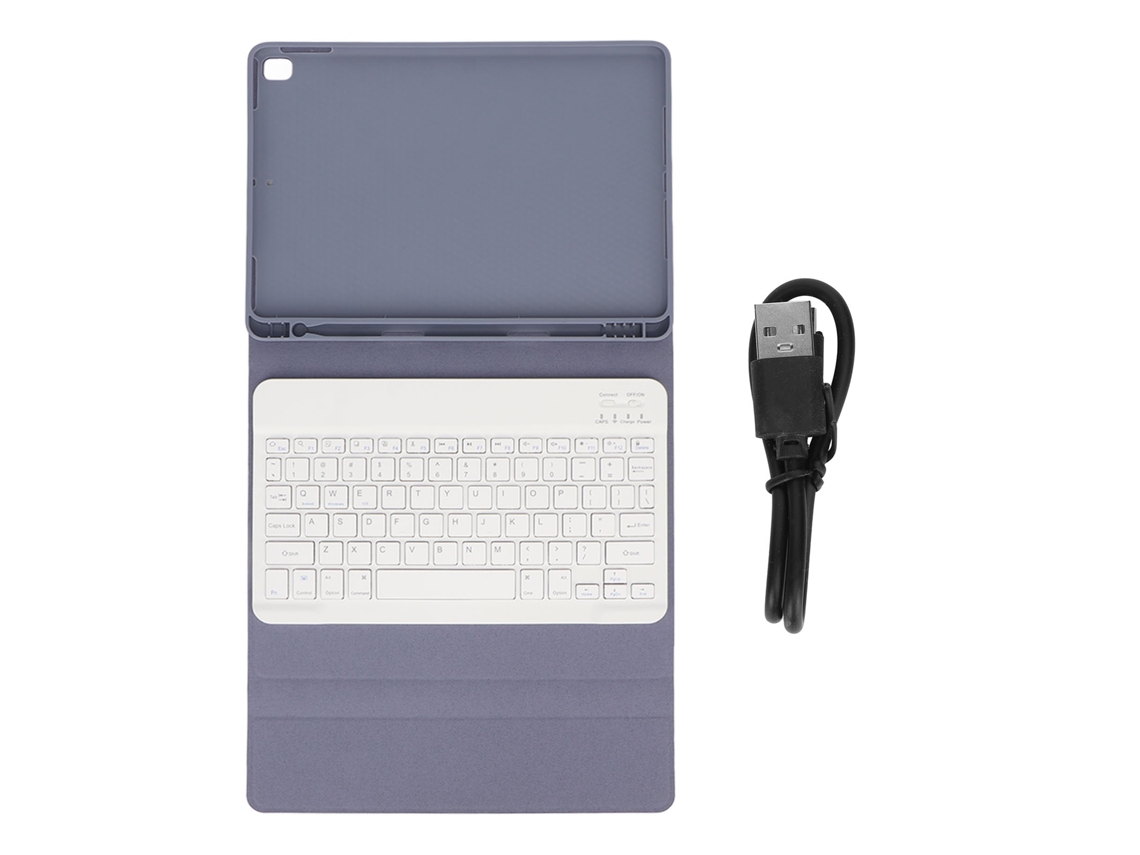 Capa De Teclado Bluetooth Sem Fio (com Suporte Para Caneta, Desmontável Magneticamente)