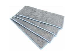 Conjunto de 4 Panos Limpeza Úmidos Laváveis​​ em Microfibra para o Robô Braava Jet M6 BRILVIBERA