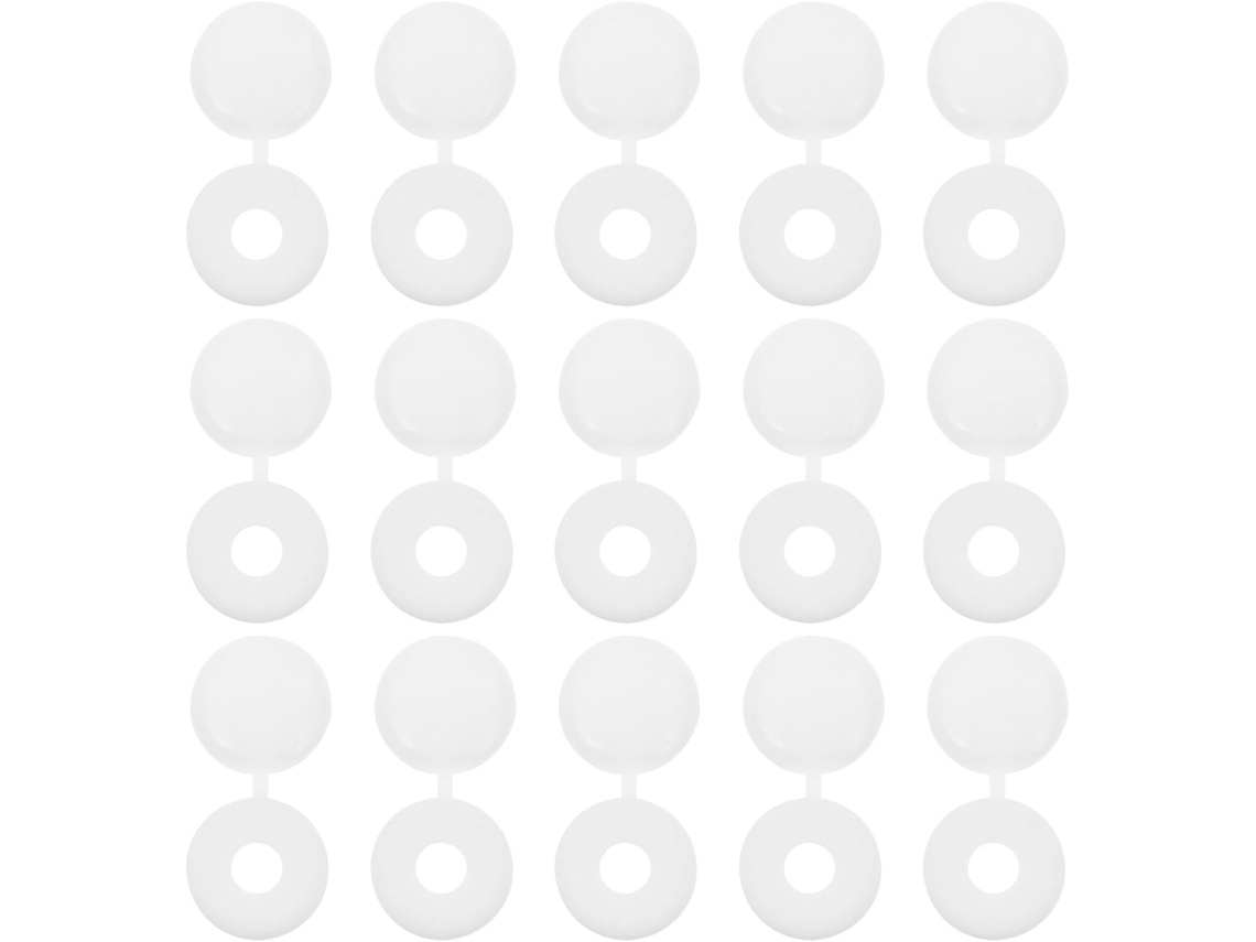 Tampas De Rosca De Plástico Pe Branco
