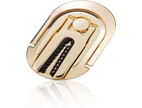 Suporte Oval Para Telefone Automotivo 3 Em 1 (dourado)