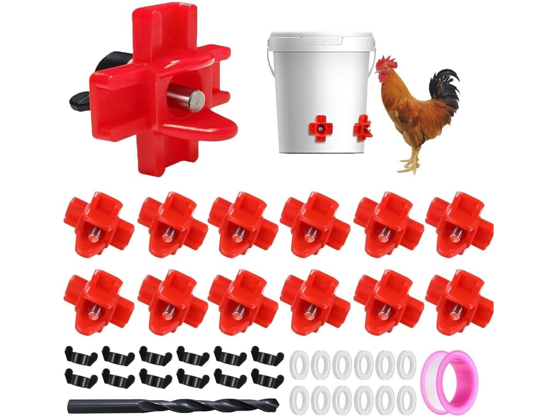 Conjunto De 12 Bicos Horizontais Com Brocas