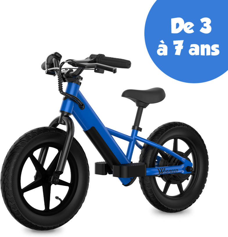 Bicicleta Elétrica sem Pedais Infantil WISPEED Wikids (Blue)