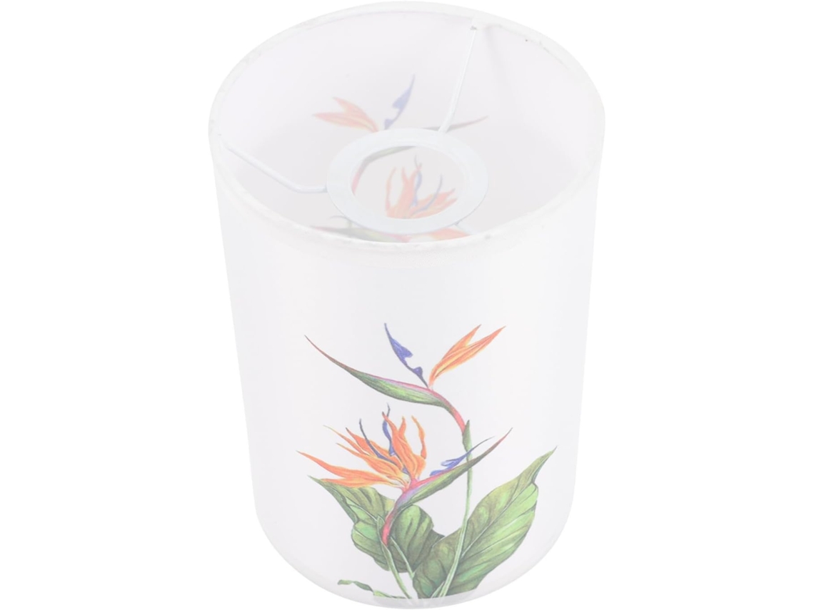 Abajur Cilíndrico De Tecido E27, Simples E Elegante Para Luminária.