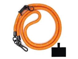 Lurelia Cordão Para Telemóvel Transversal Para Pescoço Portátil 10 Mm 120 Cm Anti-perda