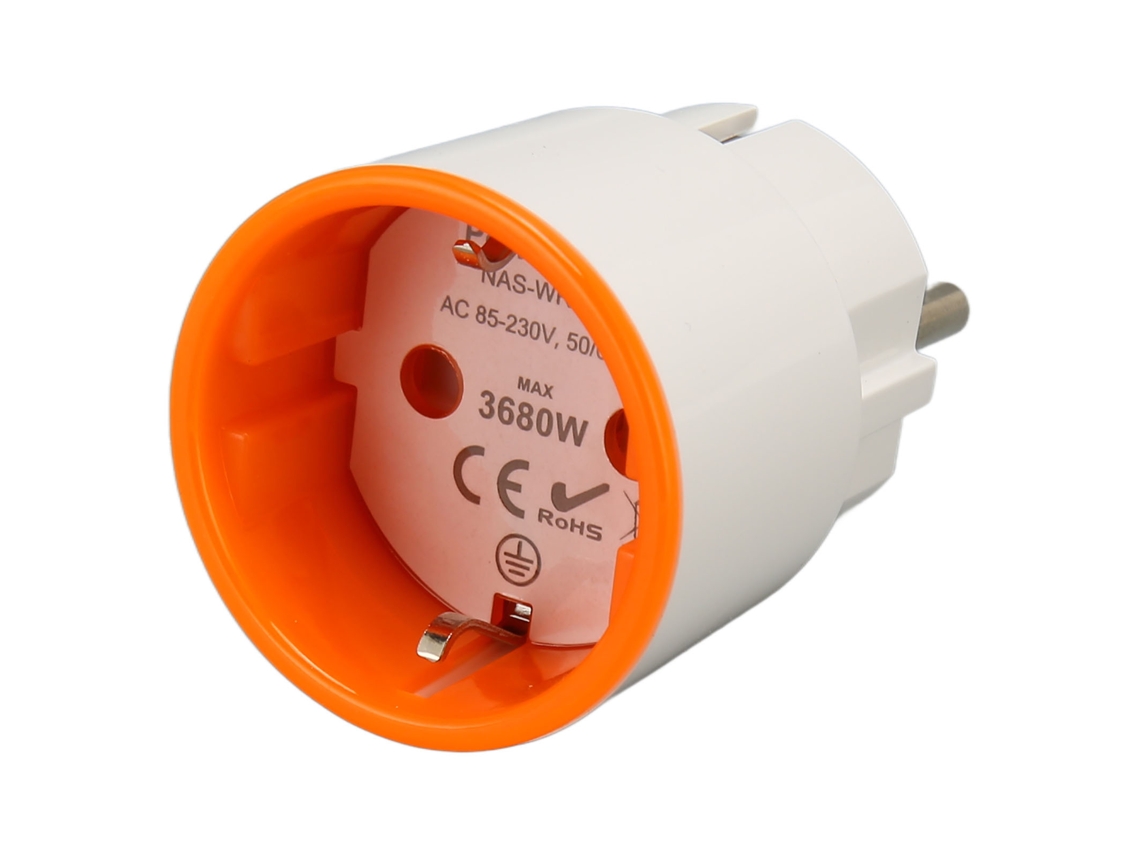 Enchufe Inteligente 16A com Controle Remoto via App, Monitor de Energia e Compatível Zigbee | S/MARCA