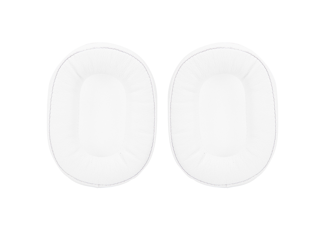 Almohadillas de Repuesto para Auriculares Audio Technica ATH MSR7 M50x M20 M40 M40x Blanco S/MARCA