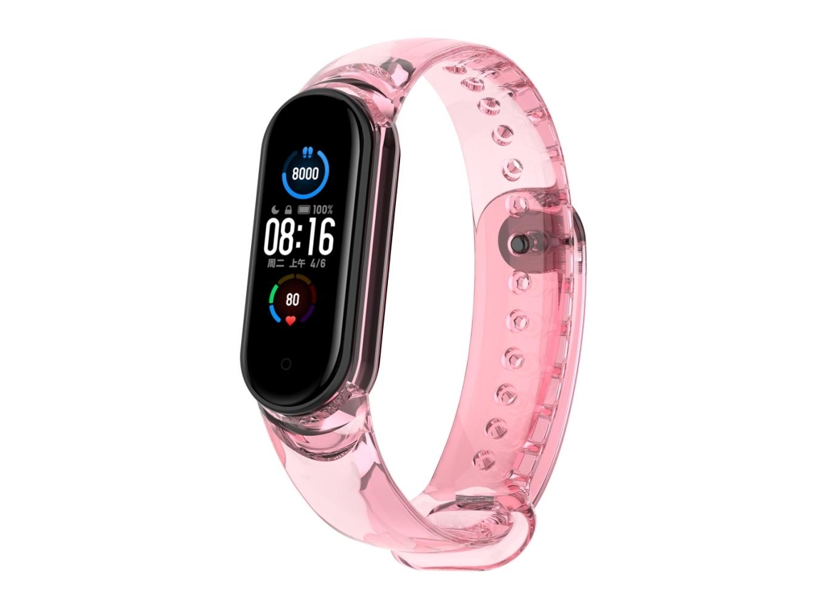 Aetheria pulseira de Reposição Compatível com Xiaomi Band 7 Pulseira de Tpu Macia Ajustável para Mulheres e Homens