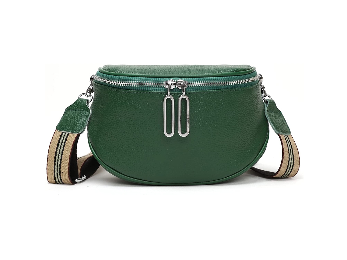Bolsa Cruzada Verde