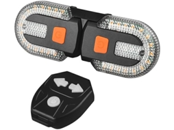 Luzes De Bicicleta Com Piscas, Controle Remoto, Para Mountain Bikes, Indicador De Direção, Lanterna, Luz Traseira Ajustável, Para Aquaforge