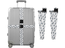 Conjunto De 2-cintas Fixação Para Bagagem Carro Fish And, Acessórios Para Malas De Viagem, Conector De Bagagem, Cinta