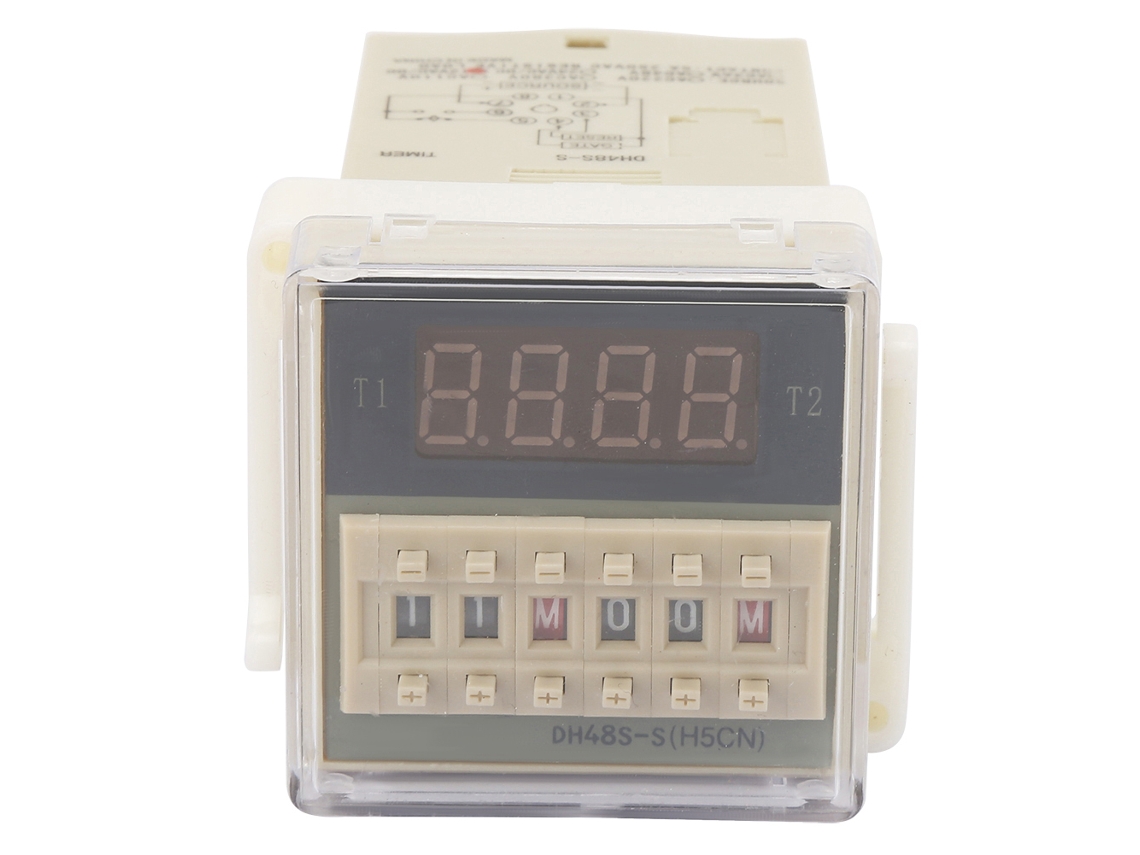 Relé Temporizador Laxiscreed Com Atraso, Visor Lcd Resistente Para Controlo De Tempos Precisos