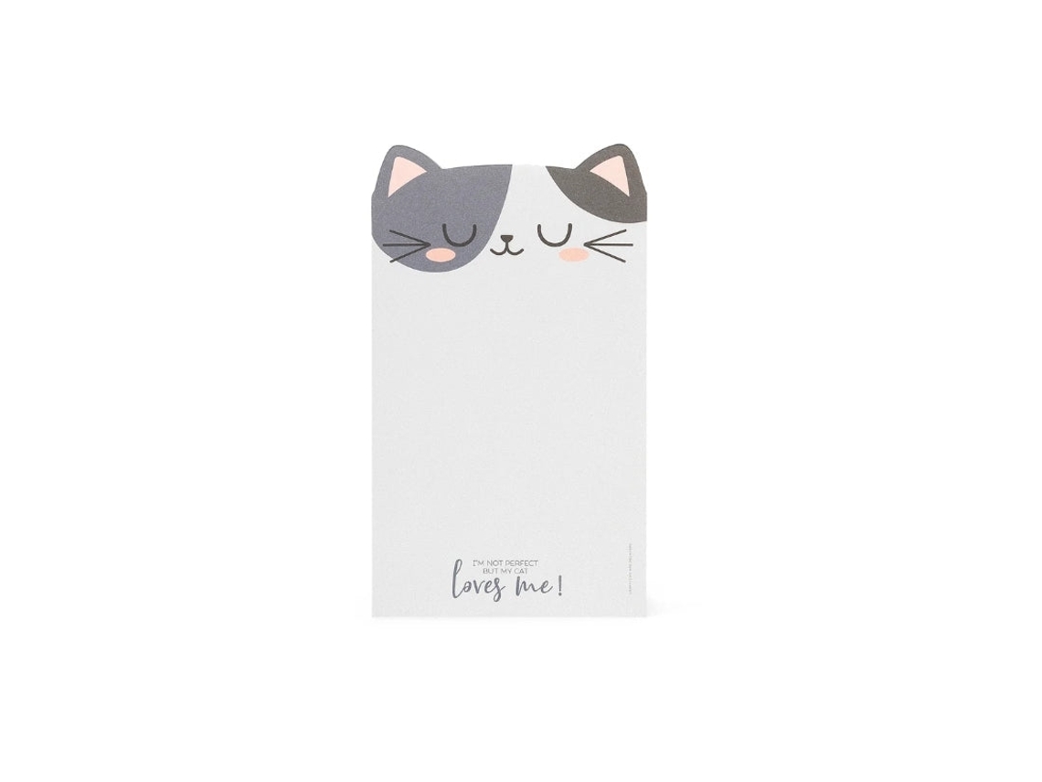 Bloco Notas Grande Gatinho Legami