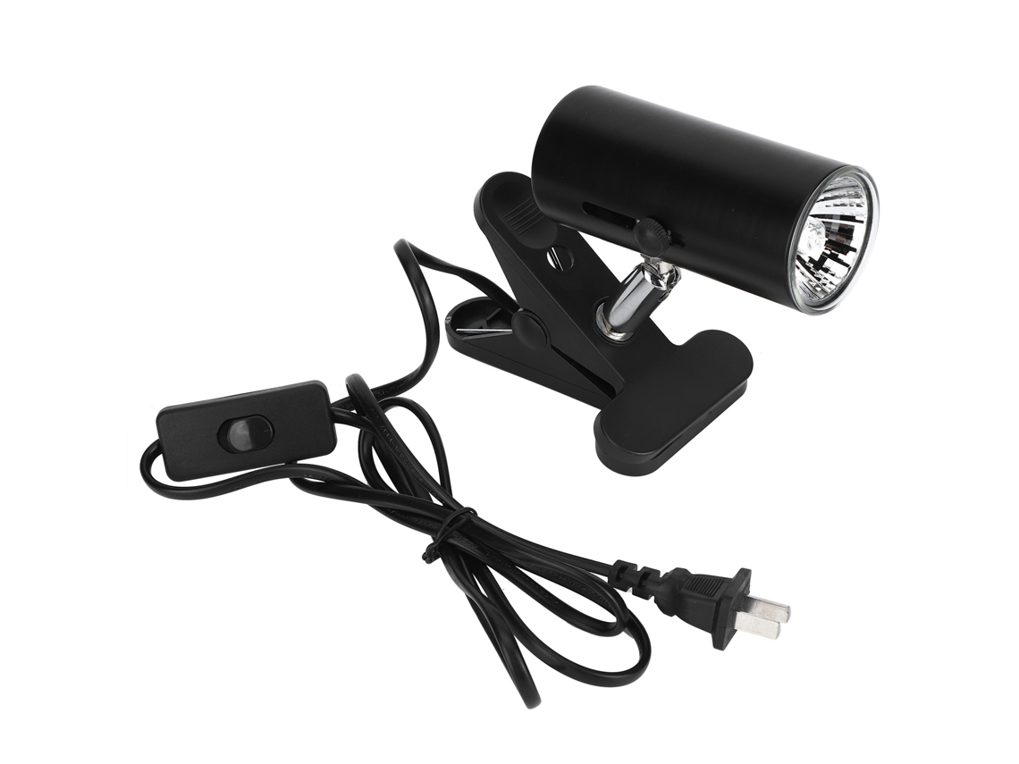 Lâmpada de Aquecimento para Répteis 25w Uva Uvb 3 em 1 com Clamp para Tartaruga | S/MARCA