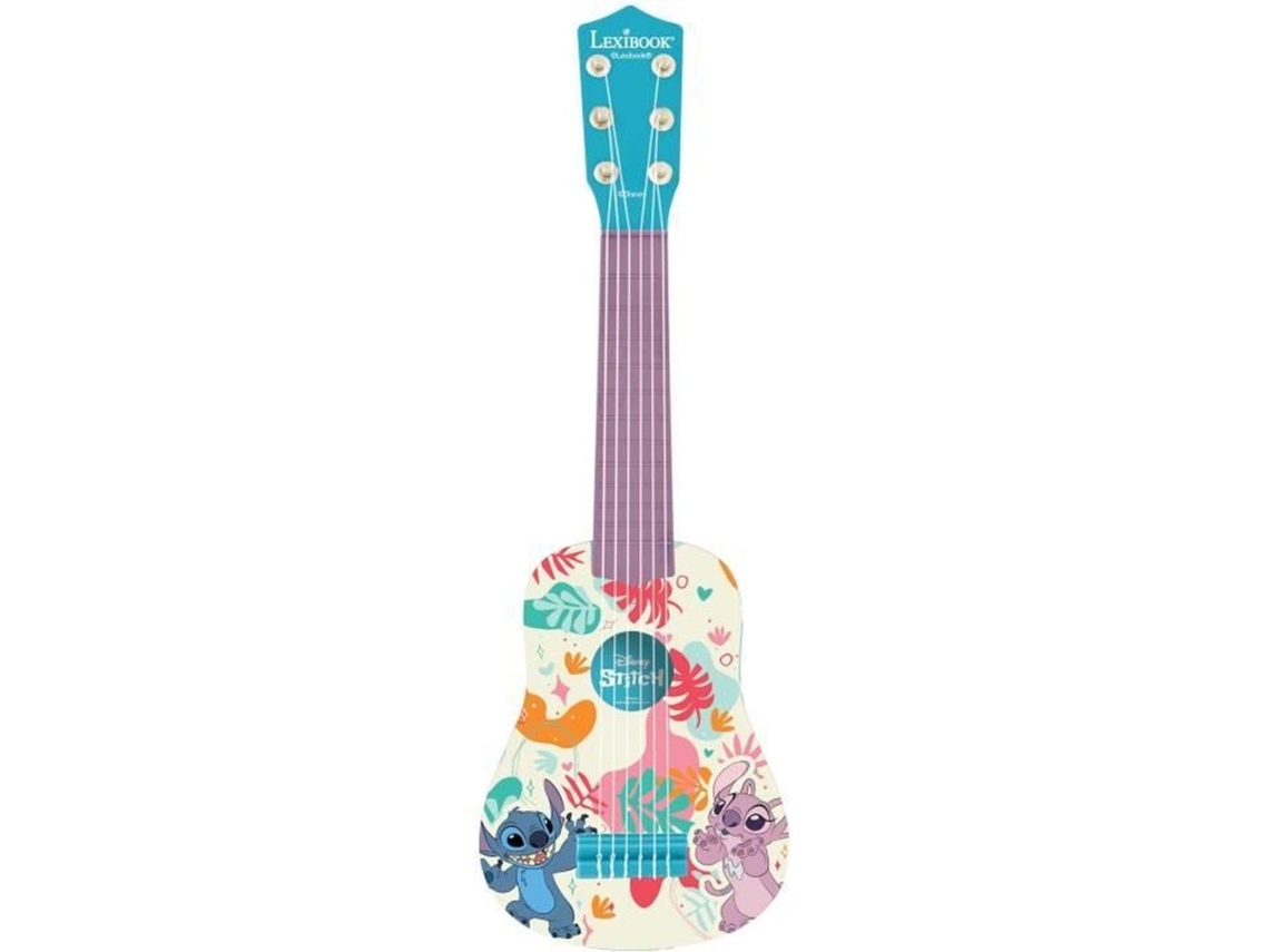 Mi Primera Guitarra Stitch 53 Cm Incluye Guía de Aprendizaje LEXIBOOK