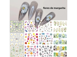 Adesivos de Unhas com Tema Oceânico, Decorações de Unhas para o Verão. MDUG