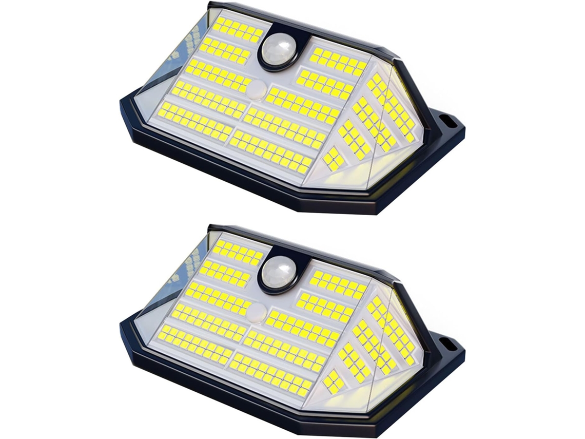 Luminária Solar Sem Fio Para Varanda Externa Em Abs