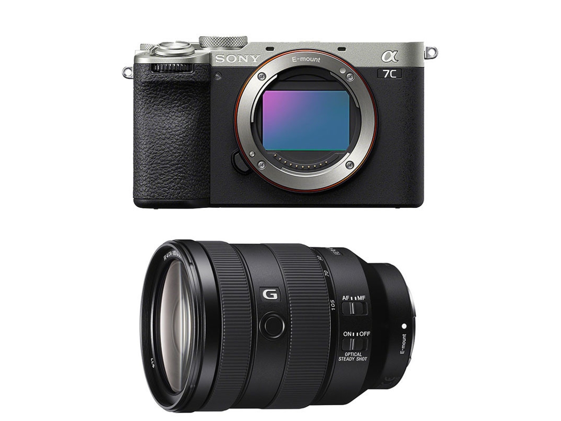 Alpha 7c Ii Prata + Fe 24 105 SONY