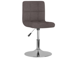 Dining Chair, Dining Chairs Vidaxl Cinzento-acastanhado Tecido (n/a)