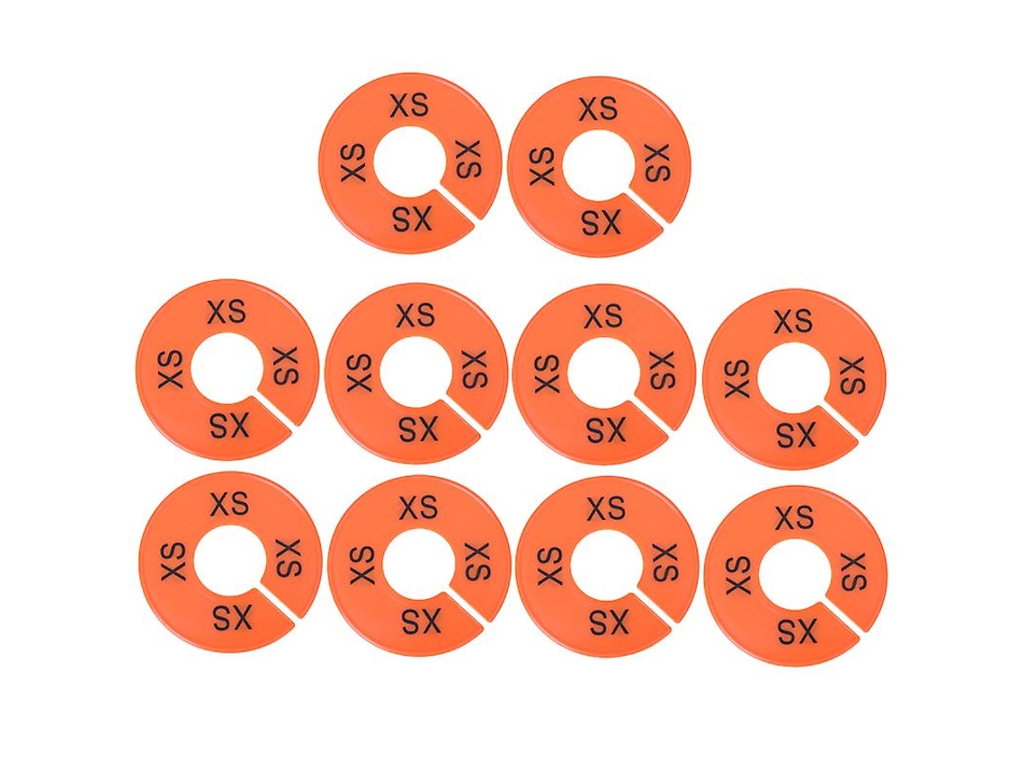 Exibição De Tamanho De Roupa 10pcs Allinless