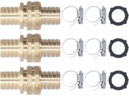 Conjunto De Conectores Para Mangueira 3/4 Polegada, Conexão Reparo