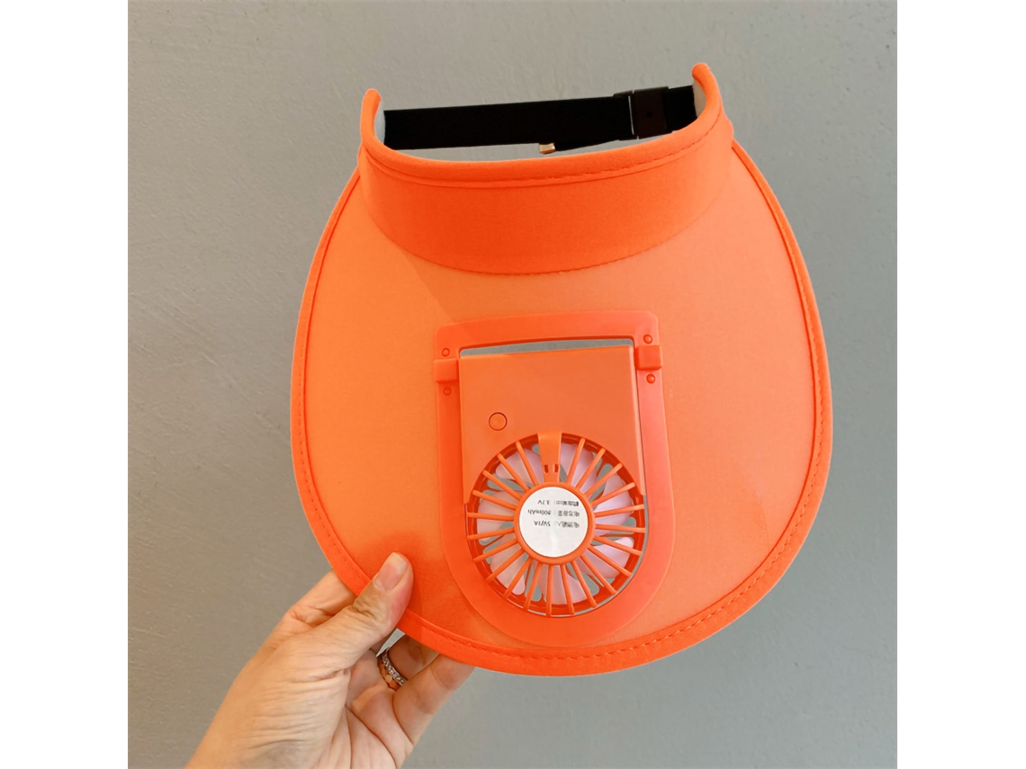 Gorra de Sol com Ventilador Usb para Crianças | S/MARCA