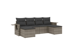 Garden Sofa Set, Garden Sofa Sets Vidaxl Cinzeto Rattan / Vime (n/a)