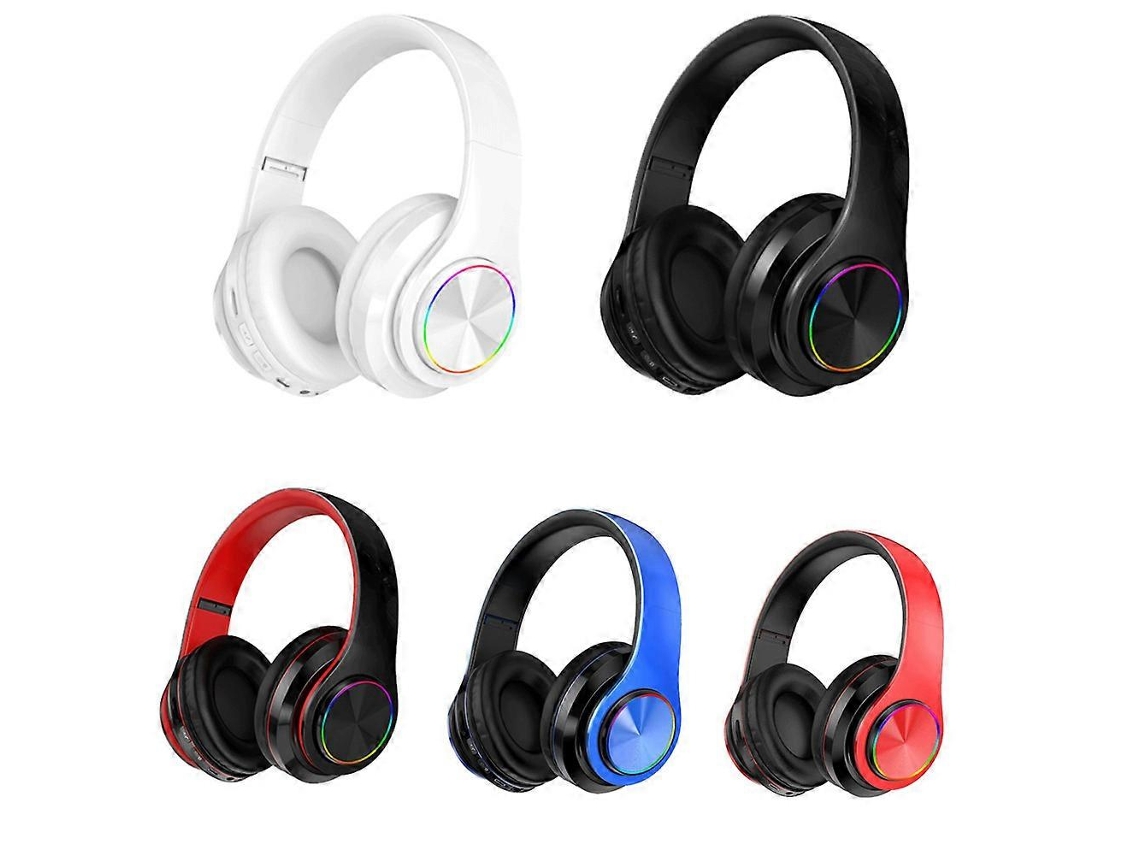 Fone De Ouvido Gamer Bluetooth, Estéreo, Som Surround, Usb, Sem Fio, Com Microfone, Luz Colorida, Para Pc E Laptop Ly Ebike