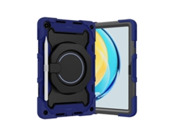 Capa Para Tablet Huawei Matepad Se 10.4 2023 Armor Em Silicone Com Contraste De Cores + Pc