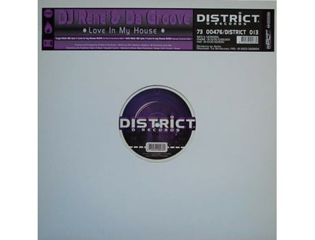 Vinil Love In My House District Records, Lube