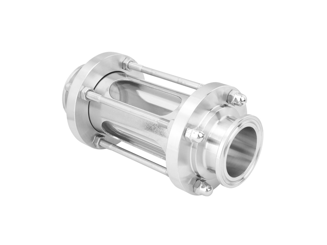 Visor De Fluxo Em Aço Inox Sanitário Explosão-proof 1,5 Polegadas