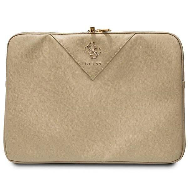 Capa Guess Para Tablet De 14 Polegadas Triângulo Dourado Claro De Alta Qualidade