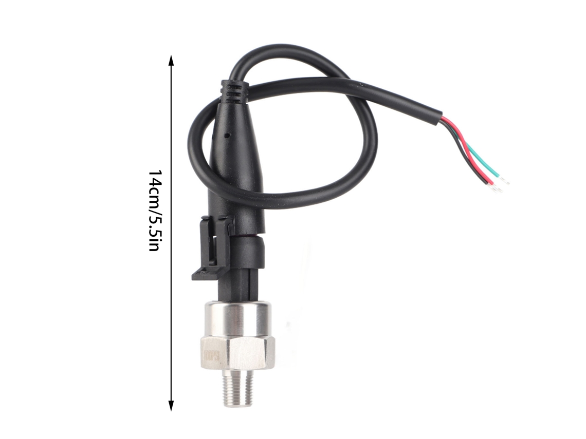 Sensor De Pressão Em Aço Inox Laxiscreed Para Medição De Óleo E Água