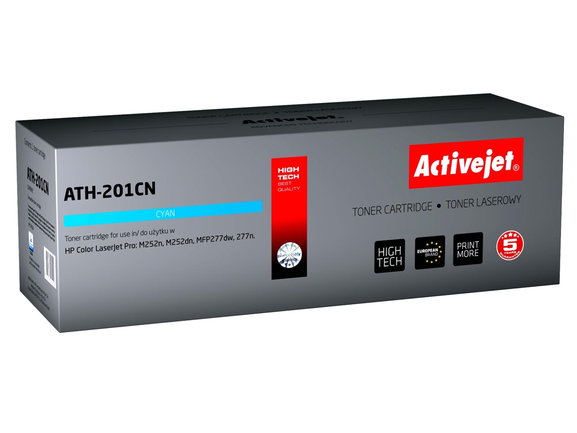 Activejet Ath-201Cn Toner 1 Unidades Compatível Ciano