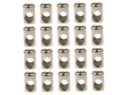 Aboofan Conjunto De 20-porcas Encaixe Com Fenda Para Móveis, Porcas De Inserção Para Cadeiras E Móveis, Acessórios