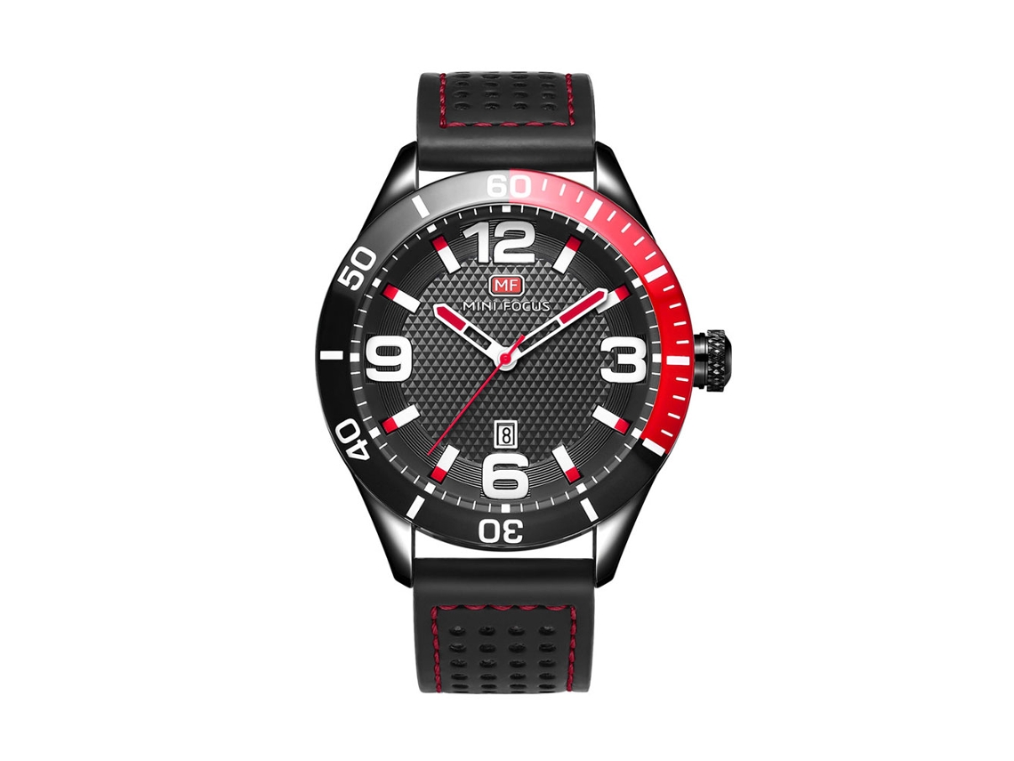 Reloj Hombre Metal Impermeable Moda Pulsera Ajustable Mini Focus