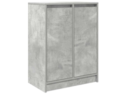 Aparador Derivados de Madeira Cinza Cimento MAISON EXCLUSIVE (57x34x76 cm)