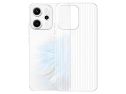 Capa Para Celular Com Botões De Metalbranco Fosco - Oppo Reno 13